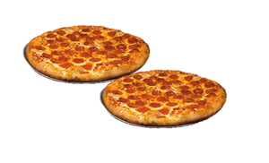 2Lrg - 1 Topping Pizzas $34.99