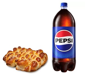 2 Liter and Breadsticks